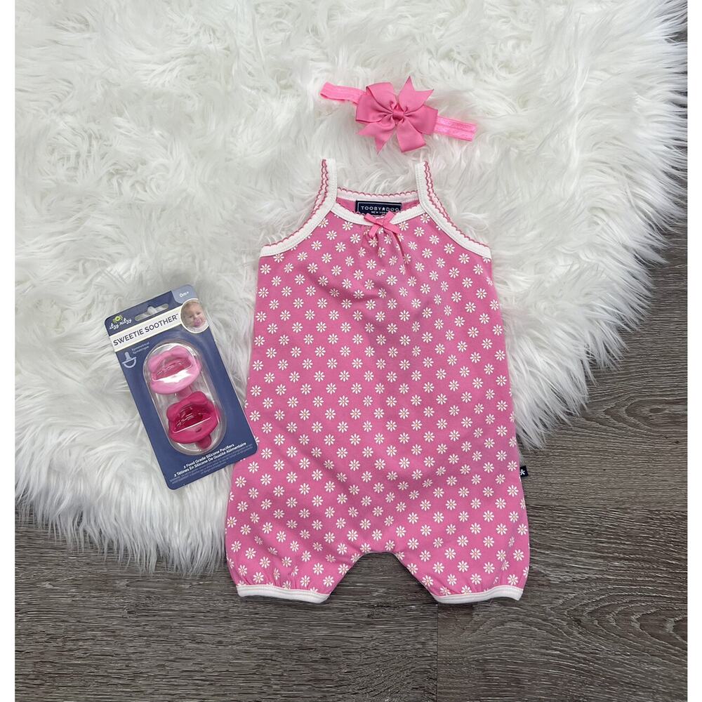 Toobydoo‎ Pink Baby Romper Size 18/24month